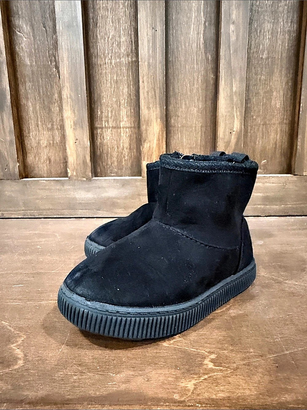 Cat & Jack Black Ankle Boots